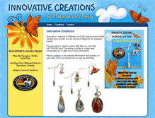 Tablet Screenshot of innovativecreations.biz